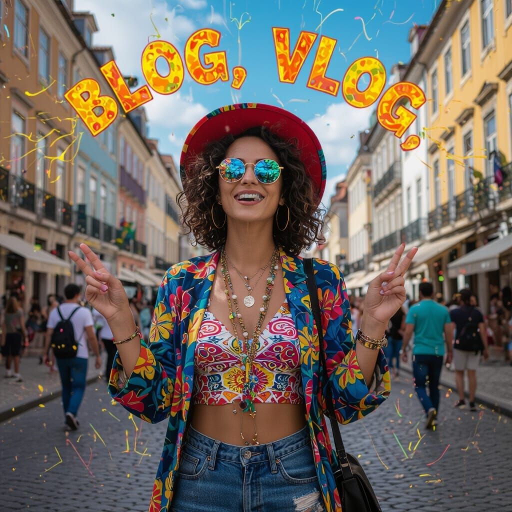 Homepage of the HoloVision website with a soft, boho-inspired, and feminine design. Features personal blog content, original books, music tracks, and creative vlogs. A welcoming and dreamy visual style that reflects real stories, soulful music, and a sensitive view of life.